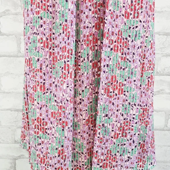 kate‎ spade Pink Floral Burnout Midi Dress - Picture 5 of 13